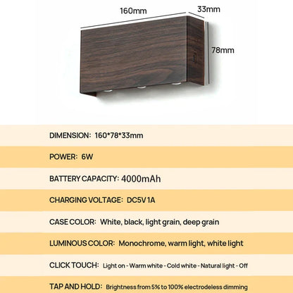 DecorBites™ Led Wall Sconce Battery Operated