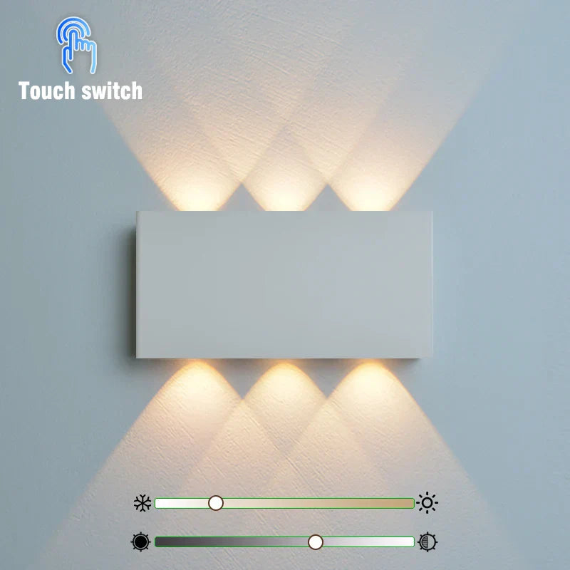 DecorBites™ Led Wall Sconce Battery Operated