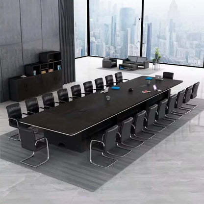 Hendley · Black Conference Room Table