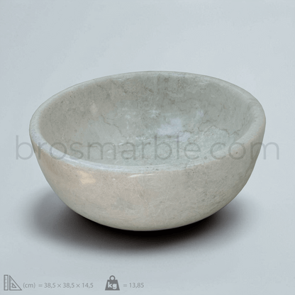 Beige Marble Sink