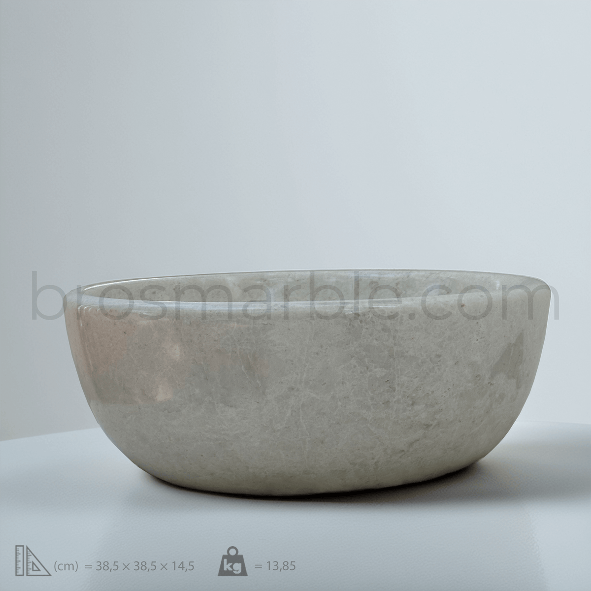 Beige Marble Sink