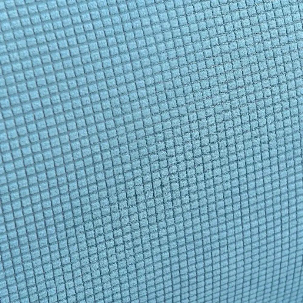 Light blue quilted thicken sofa cover – living room couch slipcover