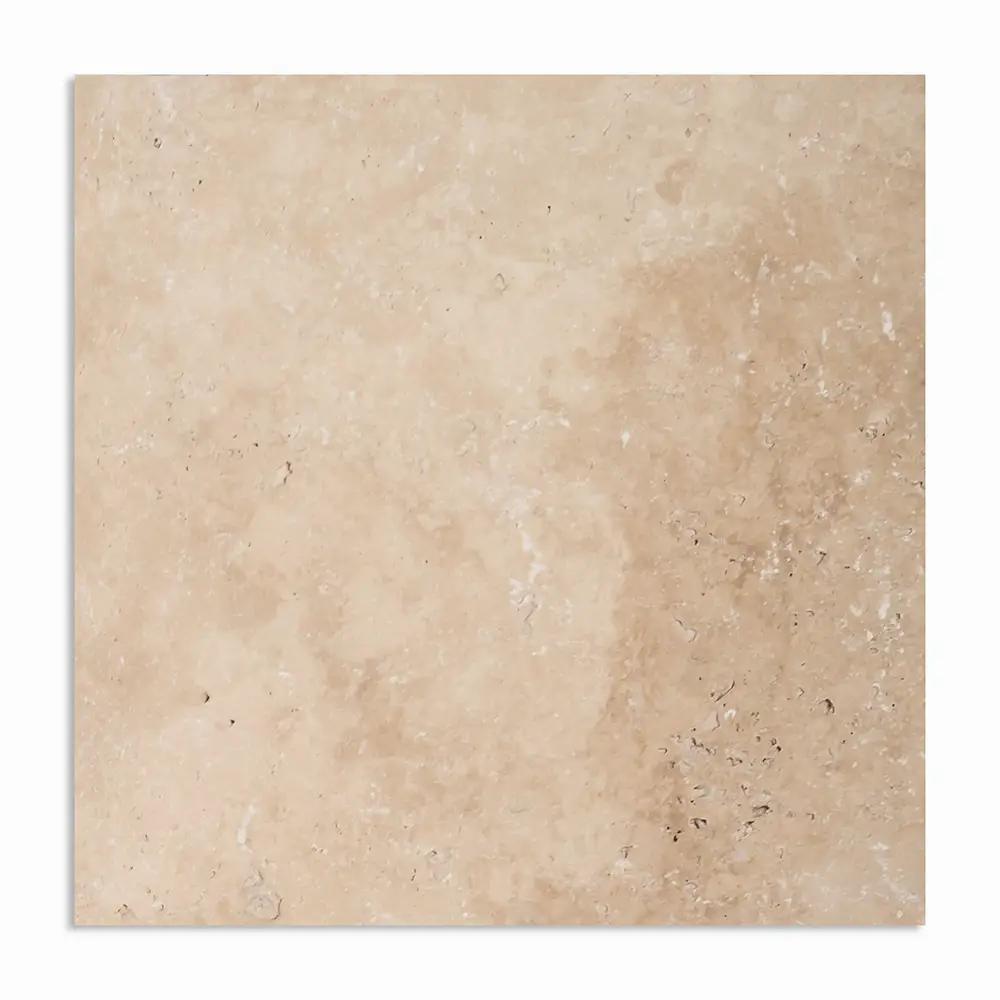 Light Standard Tumbled Travertine Pavers 16x16