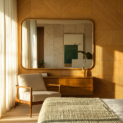 Modern Solid Wood Panel