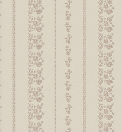 Roselle Stripe Wallpaper by Safari Natalia x Taddy Mikelaites