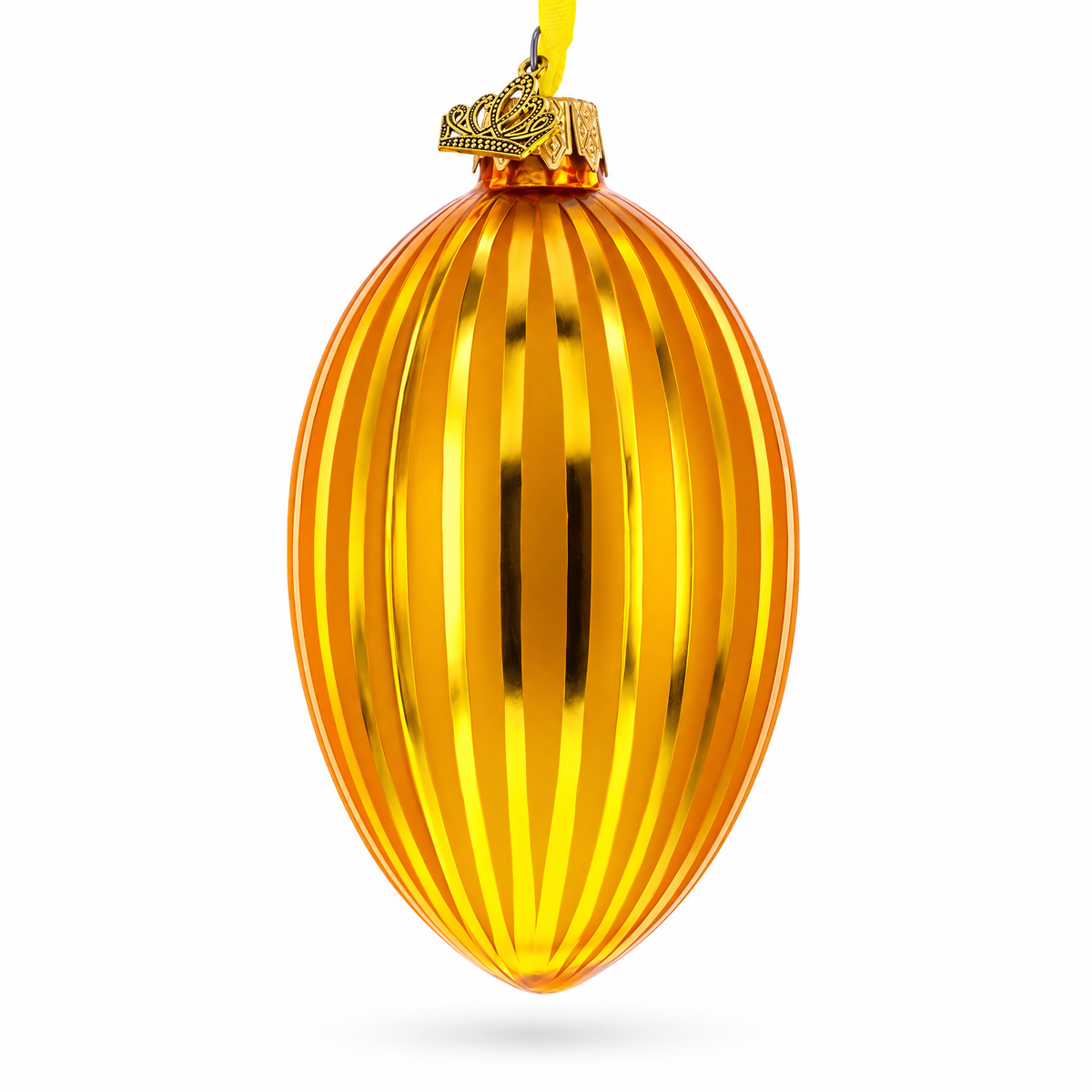 1887 Third Imperial Royal Egg Glass Ornament 4 Inches