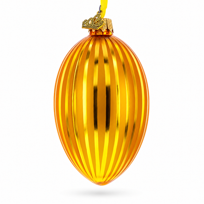 1887 Third Imperial Royal Egg Glass Ornament 4 Inches