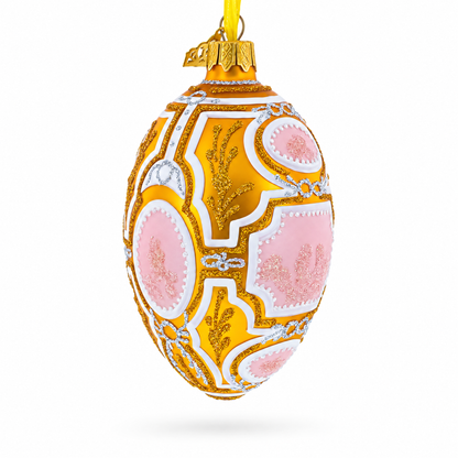 1914 Catherine the Great Royal Glass Egg Ornament 4 Inches