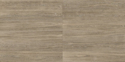 Veneer World Atelier Spirit Flute Old Maple Wood Look Porcelain Accent Tiles 24x48