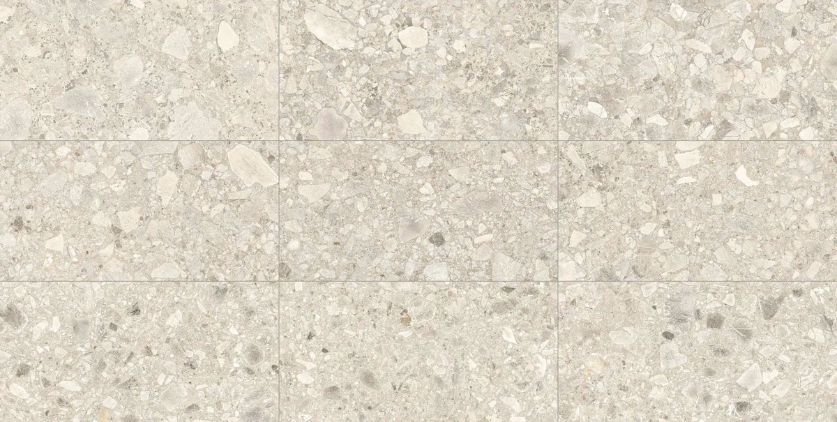 Mood Ivory Limestone Look Porcelain Tiles 12x24
