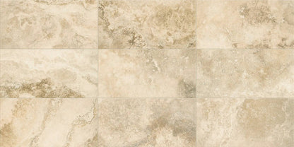 Trail Cross Cut Country Classic Mosaic B Travertine Look Porcelain Mosaics 12x12