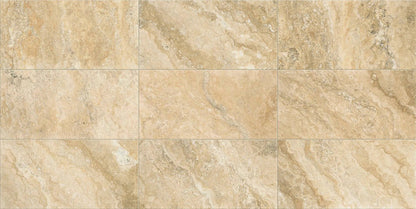 Trail Cross Cut Philadelphia Travertine Look Porcelain Tiles 12x24