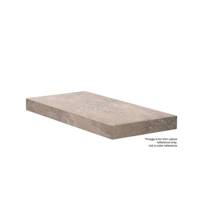Frontier20 Rustic Gold L Shape Corner Closure Left Slate Look Porcelain Moldings 12x24