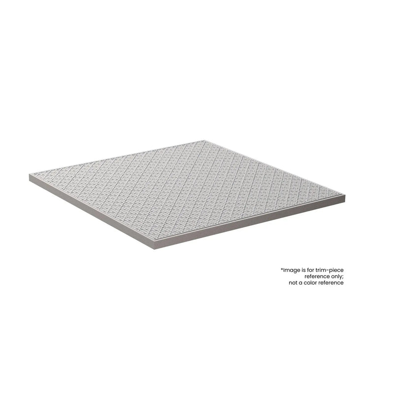 Frontier20 Cosmopolitan Ash Double Mesh Stone Look Porcelain Moldings 24x24