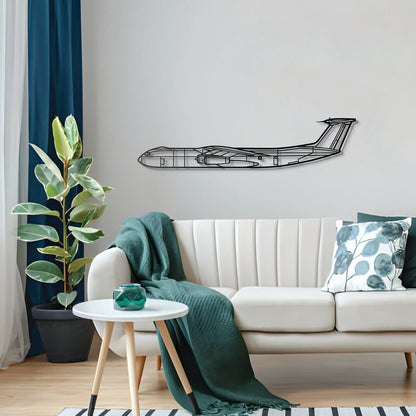 C-141 Starlifter Metal Aircraft Wall Art - NCP0041