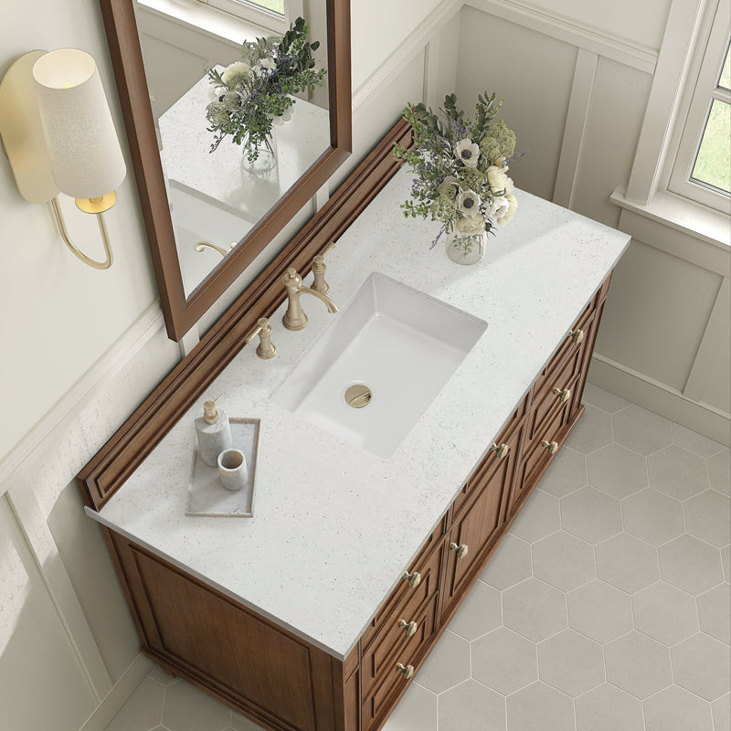 James Martin Lorelai 48" Single Bathroom Vanity, Mid-Century Walnut