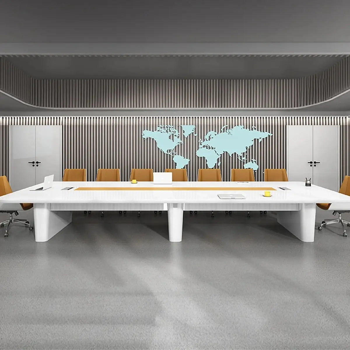 Lynix · White Conference Room Table