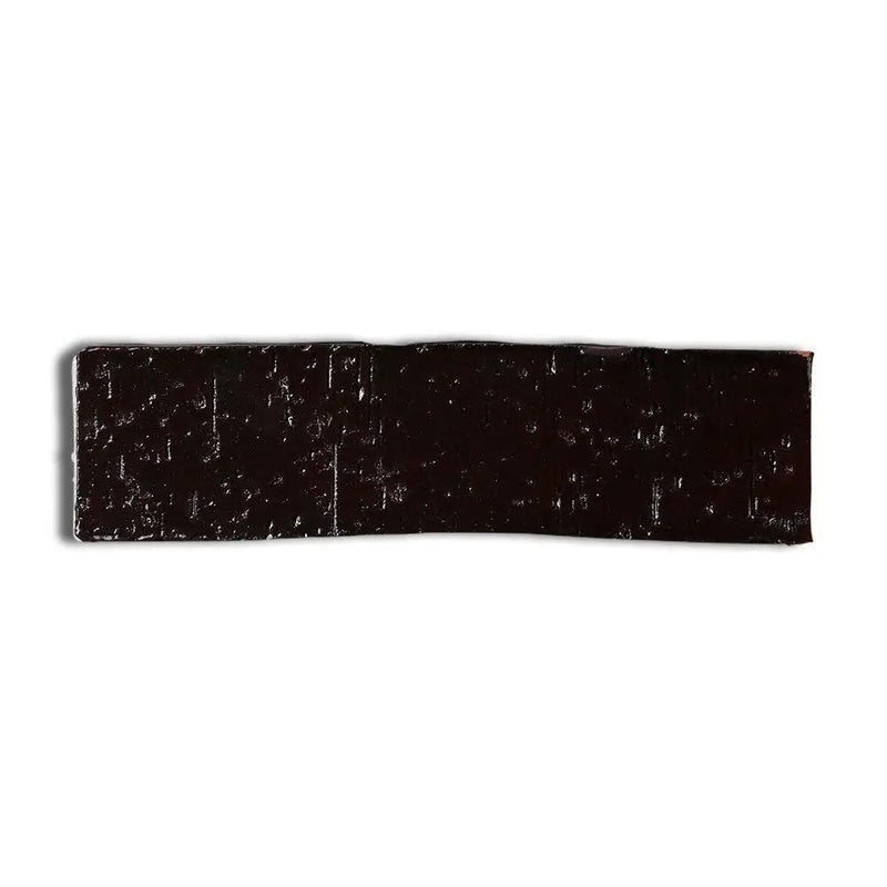 Losada Brown Glossy Subway Glazed Terracotta Tiles 2 3/4x9 3/4