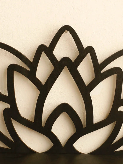 DecorBites™ Lotus Floating Wall Shelf - Multi-Style Home Decor