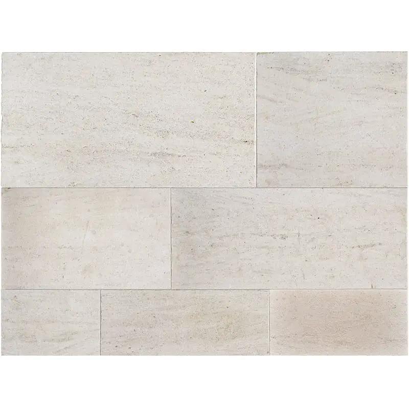 Louvre Brushed Limestone Tiles Random