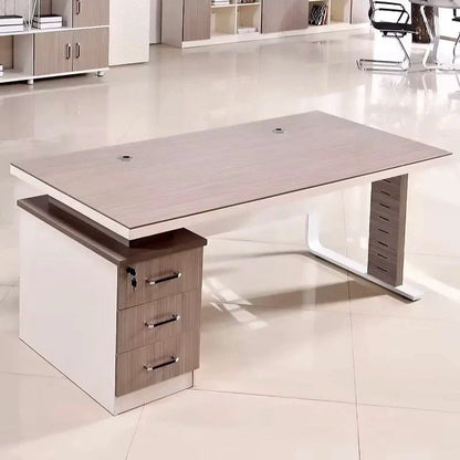 Vesper · Executive Desk w/ Mobile Storage