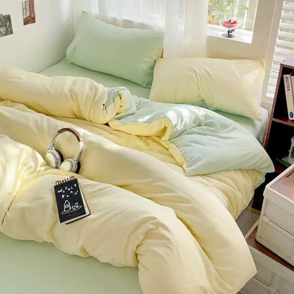 DecorBites™ Luxurious 4-Piece Cotton Bedding Set
