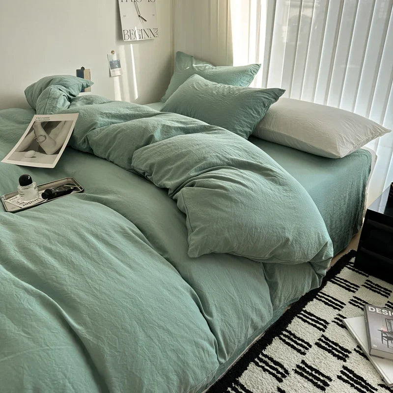 DecorBites™ Luxurious Cotton Bedding Set - Various Sizes