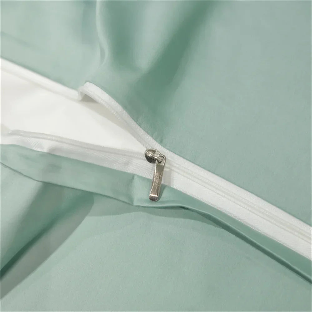 DecorBites™ Luxurious Egyptian Cotton Embroidered Bedding Set