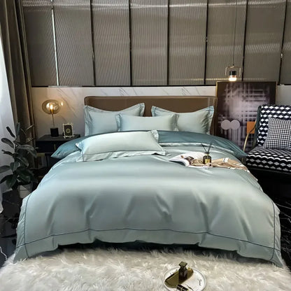 DecorBites™ Luxurious Egyptian Cotton Embroidered Bedding Set