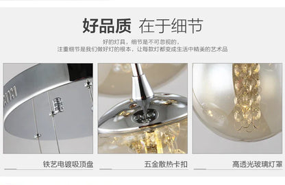 DecorBites™ Luxurious Spiral LED Chandelier for Home & Hotel