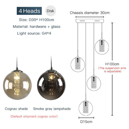 DecorBites™ Luxurious Spiral LED Chandelier for Home & Hotel