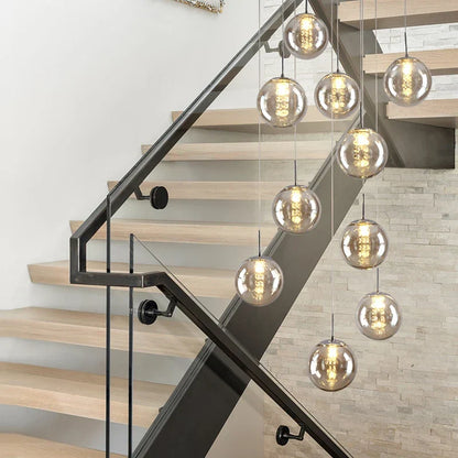 DecorBites™ Luxurious Spiral LED Chandelier for Home & Hotel