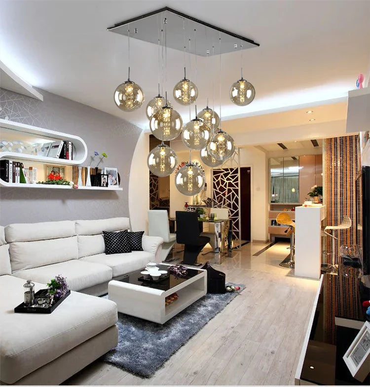 DecorBites™ Luxurious Spiral LED Chandelier for Home & Hotel
