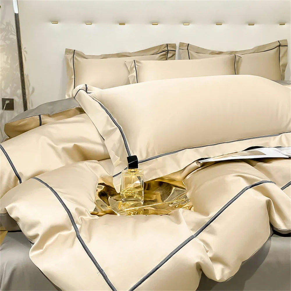 DecorBites™ Luxurious Svetanya Egyptian Cotton Bedding Set