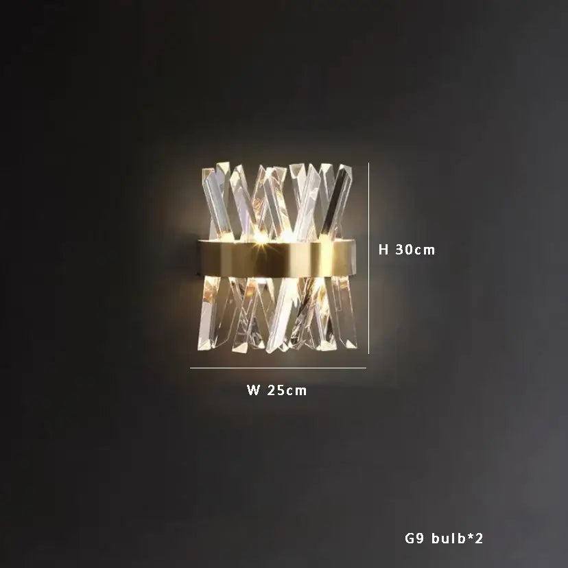 Luxury black stainless steel glass ribbon chandelier living room light