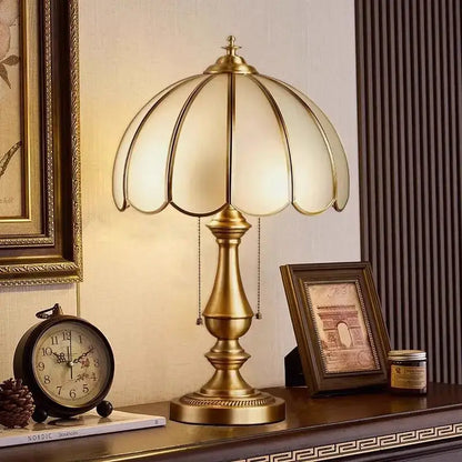 Luxury brass crystal glass floor lamp for living room
