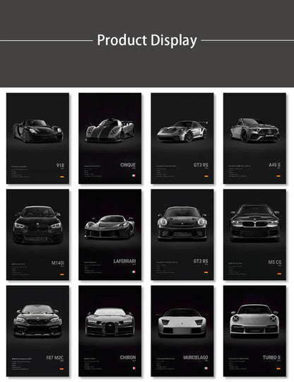 DecorBites™ Luxury Car Canvas Print Wall Art