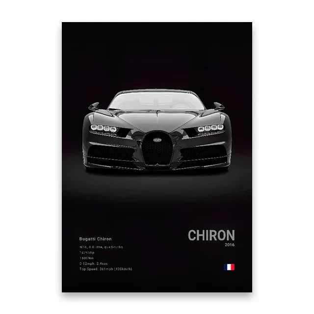 DecorBites™ Luxury Car Canvas Wall Art Decor