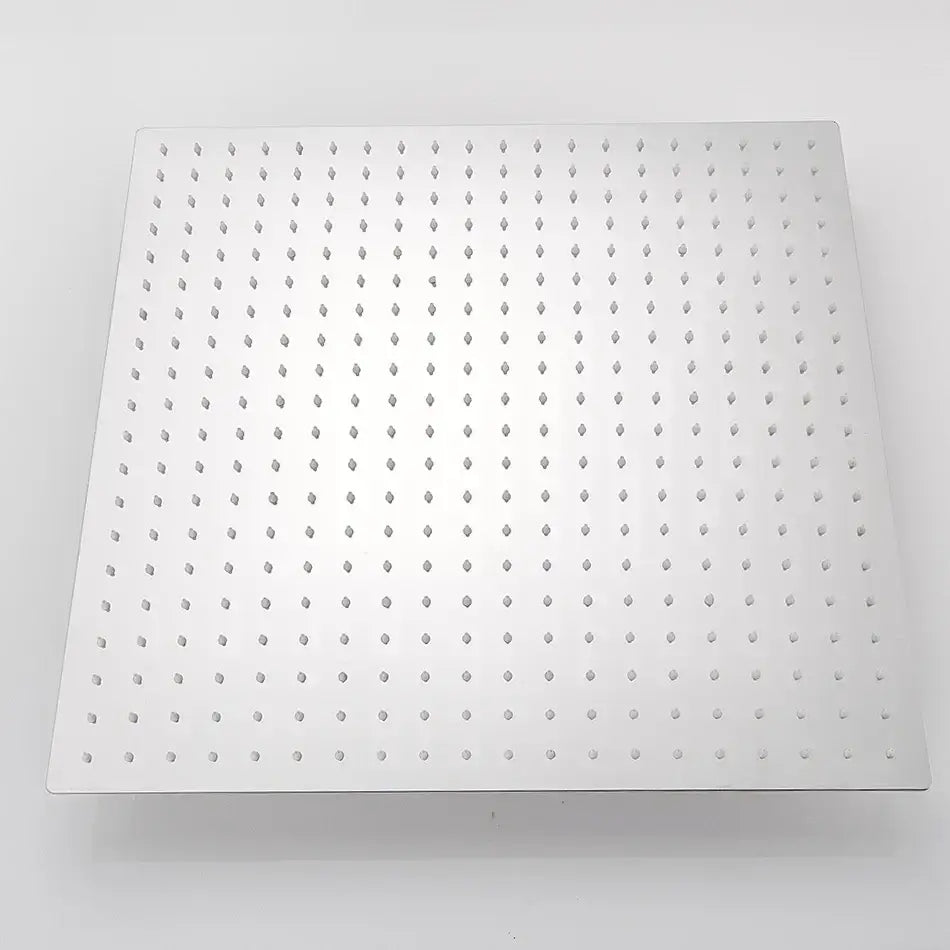 Luxury chrome square shower head bathroom ultrathin stainless steel