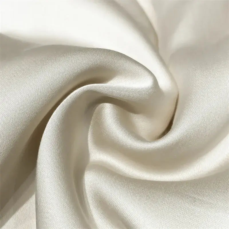 Luxury cream and black ice silk embroidered quilt set bedroom comforter