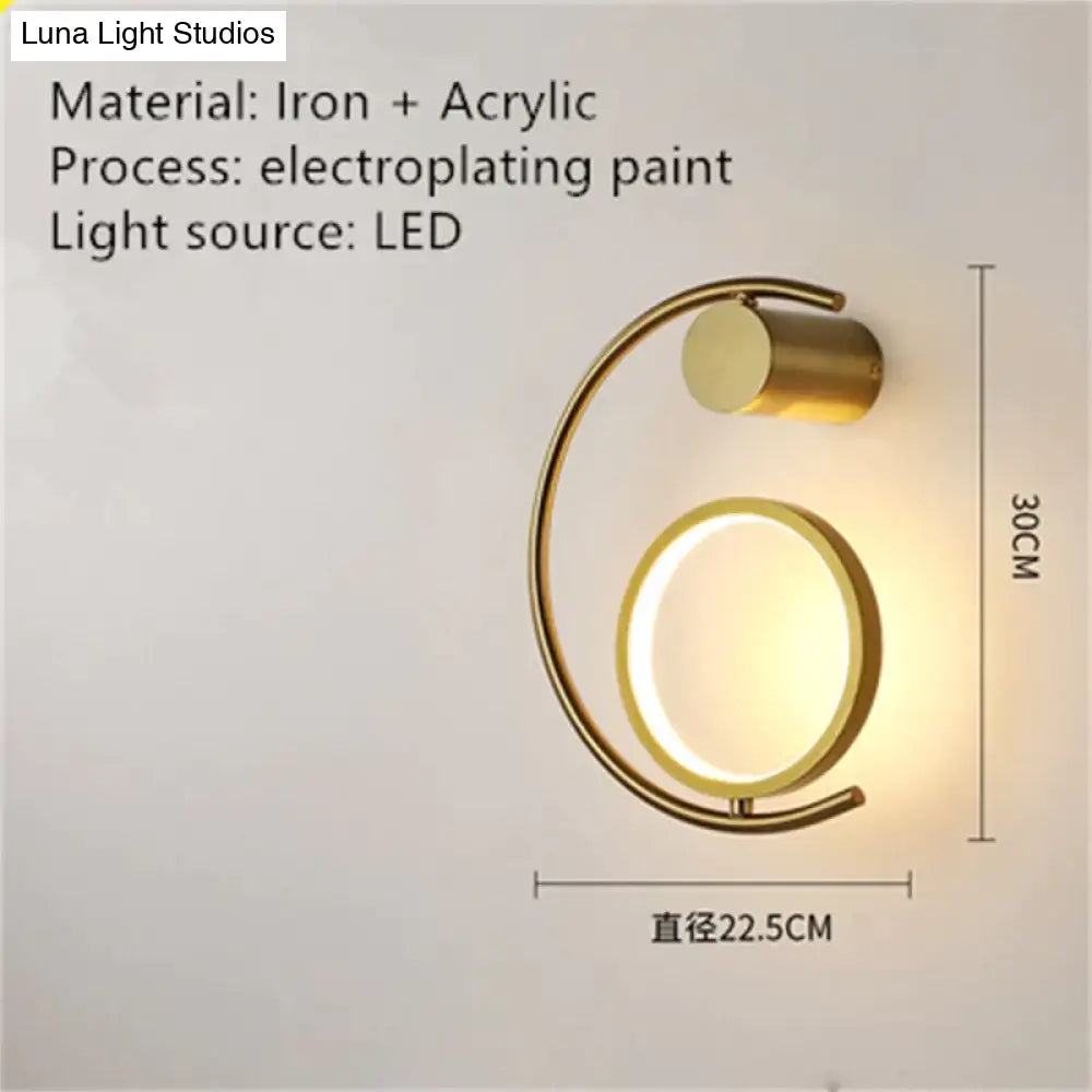 DecorBites™ Luxury creative LED Bedside wall lamp