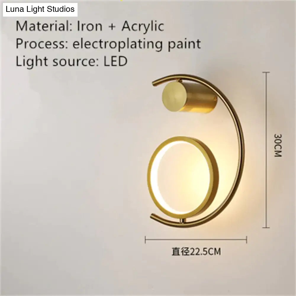 DecorBites™ Luxury creative LED Bedside wall lamp