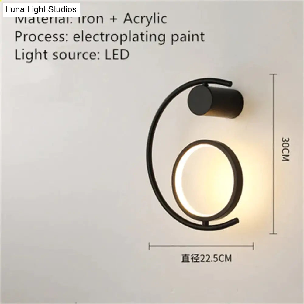 DecorBites™ Luxury creative LED Bedside wall lamp