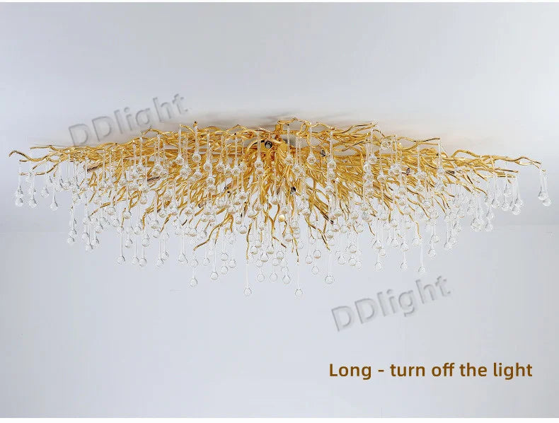 DecorBites™ Luxury Crystal Chandelier for Home Decor