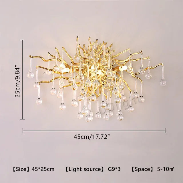 DecorBites™ Luxury Crystal Chandelier for Home Decor