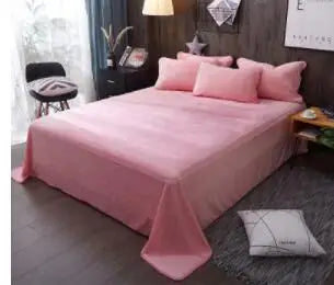 DecorBites™ Luxury Flamingo Leaf Bedding Set Queen King Size