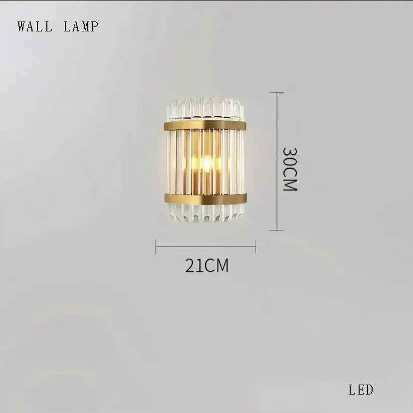 Luxury gold and amber crystal round pendant lights living room