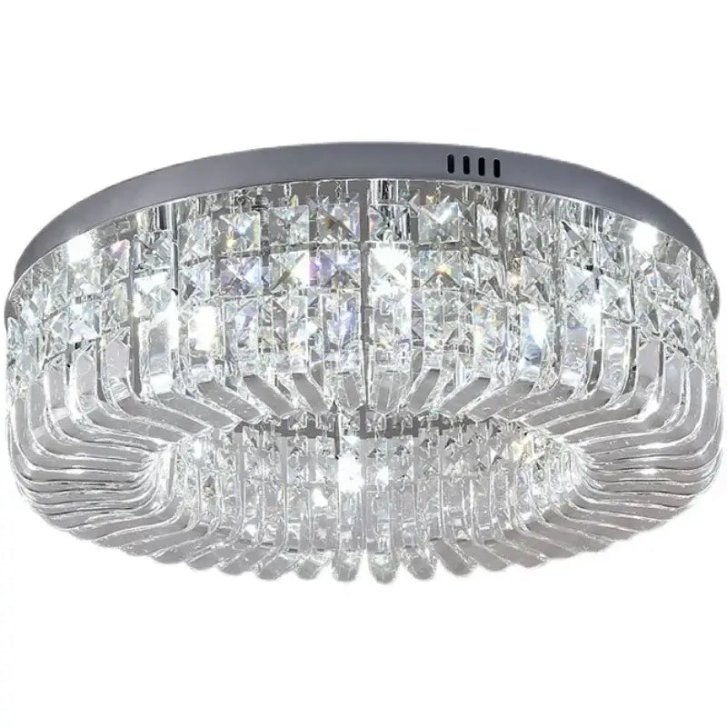 Luxury gold crystal ceiling chandelier dining room pendant light