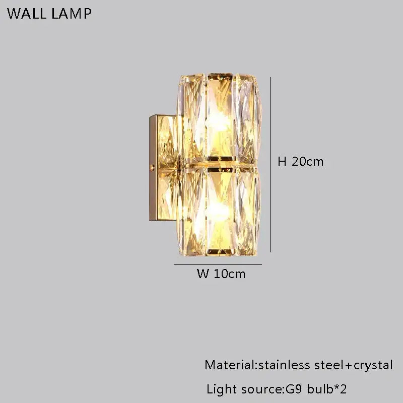 Luxury gold crystal round ceiling chandelier for dining room