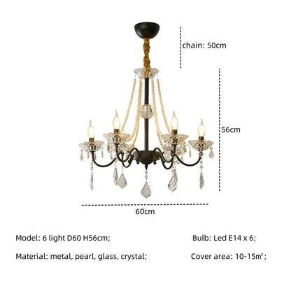 Luxury gold crystal led chandelier living room pendant light
